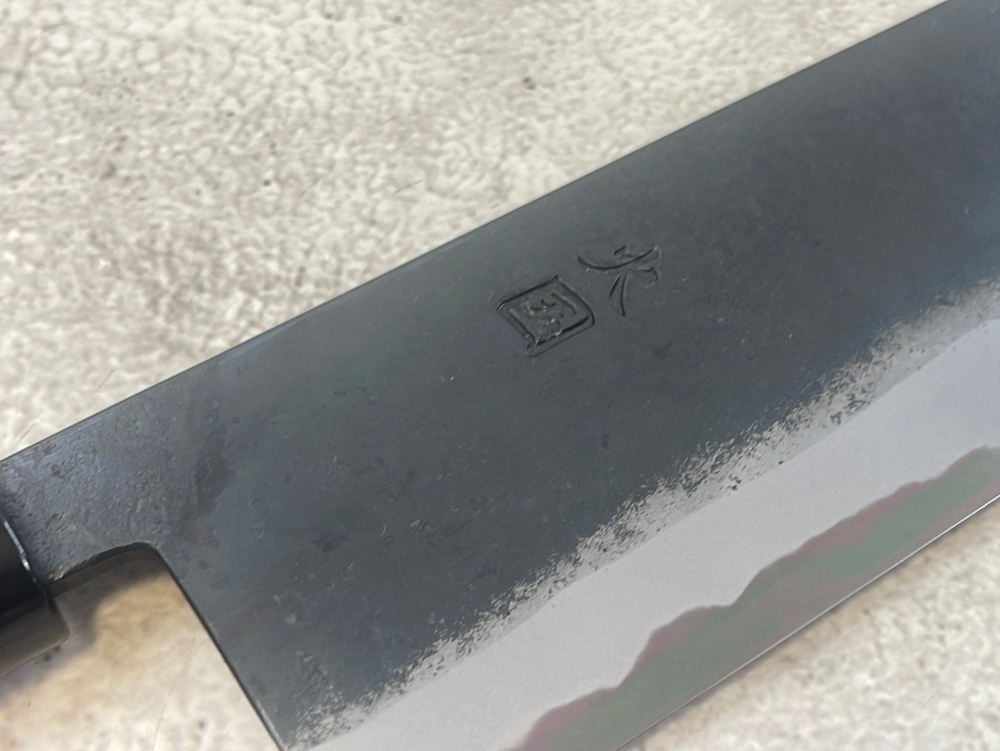 Hinokuni Shirogami #1 Nakiri Knife 240mm Cherry Wood Handle - Made in Japan 🇯🇵