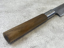 Load image into Gallery viewer, Vintage Japanese Yanagiba Knife 190mm Made in Japan 🇯🇵 Carbon Steel 1049