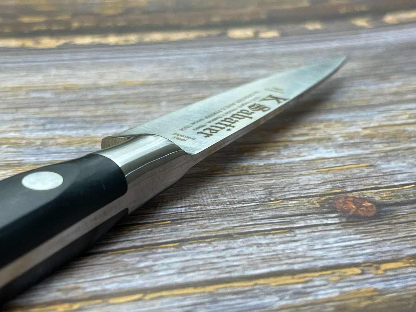 K Sabatier Authentique Paring Knife 80mm - HIGH CARBON STEEL Made In France