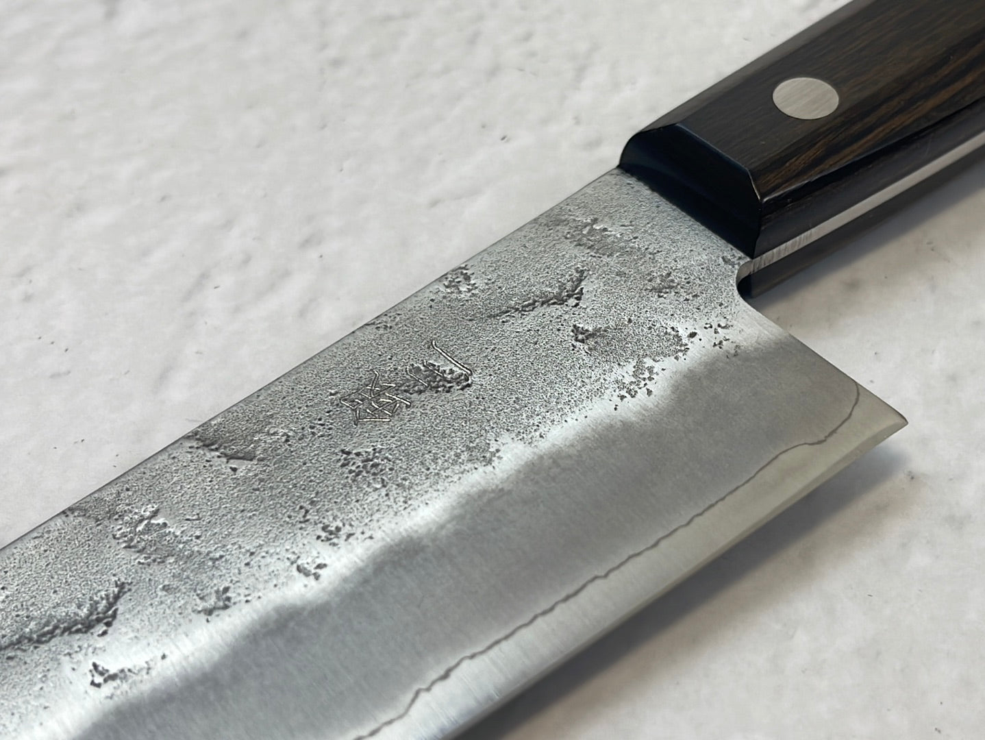 Tsunehisa G3 Nashiji Brown Gyuto 180mm - Made in Japan 🇯🇵