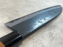 Load image into Gallery viewer, Hinokuni Shirogami #1 Santoku Knife 210mm Cherry Wood Handle - Made in Japan 🇯🇵