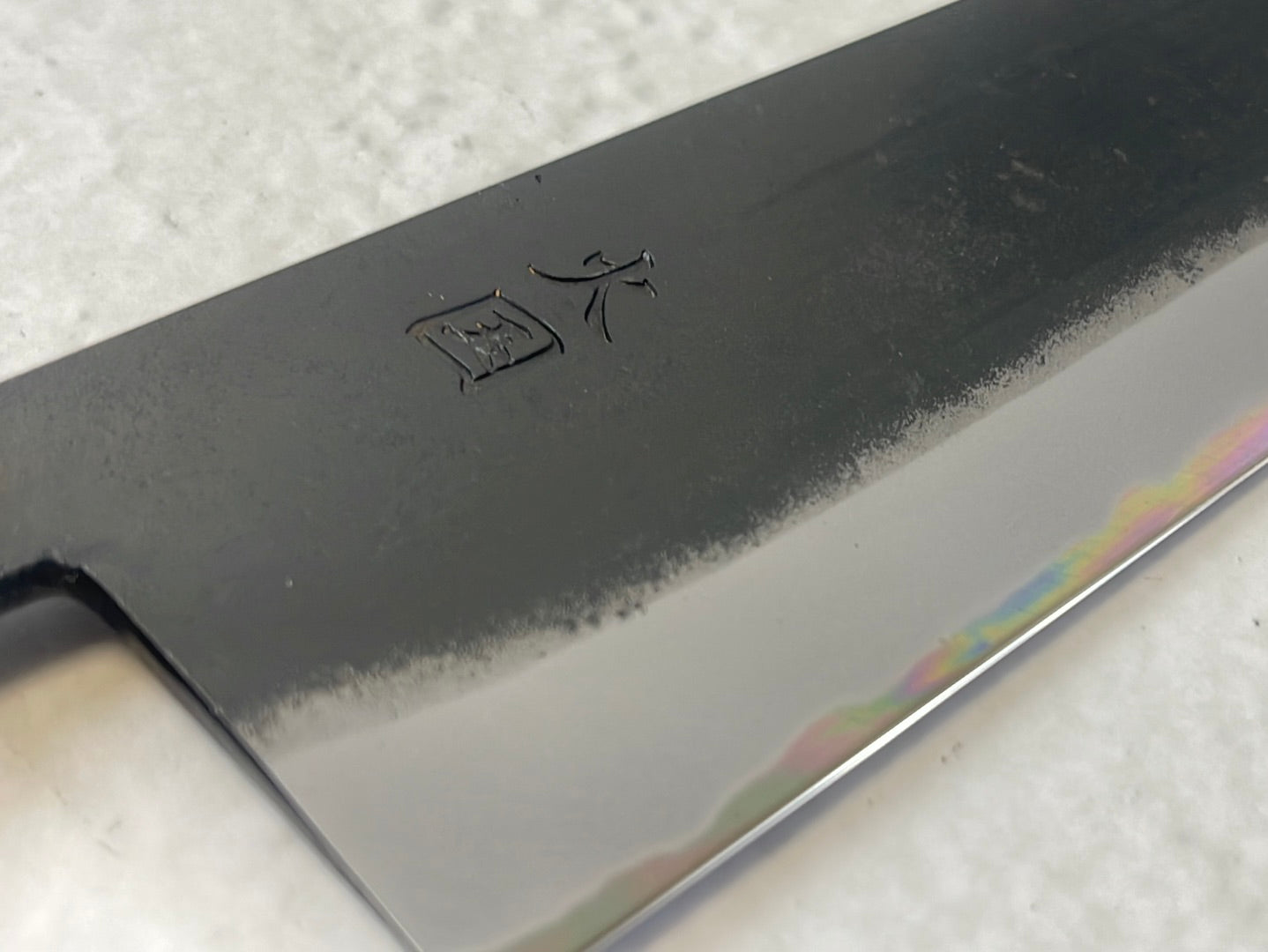 Hinokuni Shirogami #1 Nakiri Knife 210mm Cherry Wood Handle - Made in Japan 🇯🇵