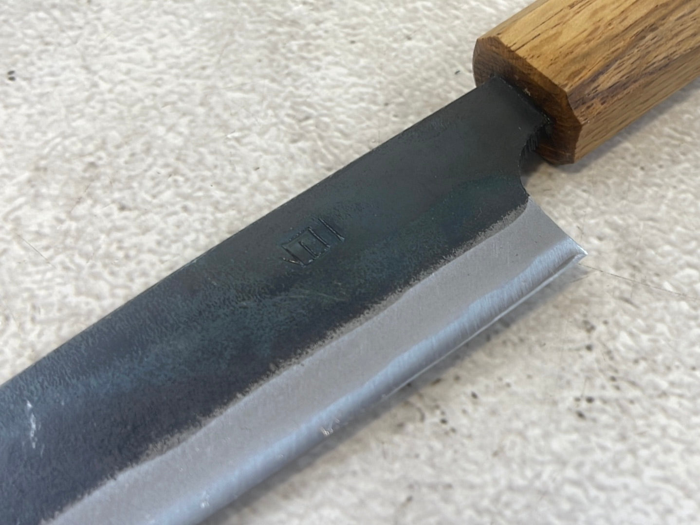 Tsukasa Shiro Kuro 135mm Yanagi- Shirogami Steel - Oak Octagnon Handle