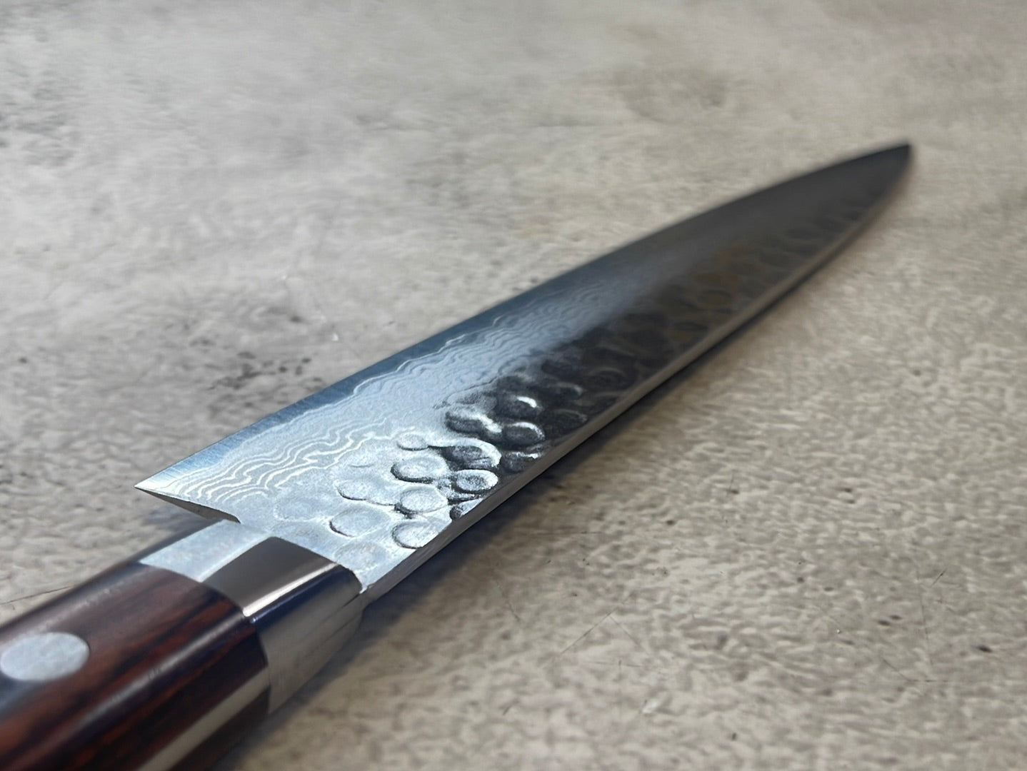 Tsunehisa VG10 Brown Pakka Petty 135mm - Made in Japan 🇯🇵