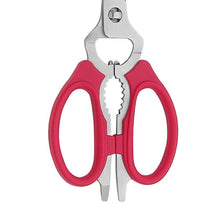 Load image into Gallery viewer, MESSERMEISTER Red Take-Apart Kitchen Scissors 8 Inch (20.3cm)