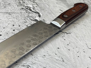 Tsunehisa VG10 Brown Pakka Sujihiki Knife 240mm - Made in Japan 🇯🇵