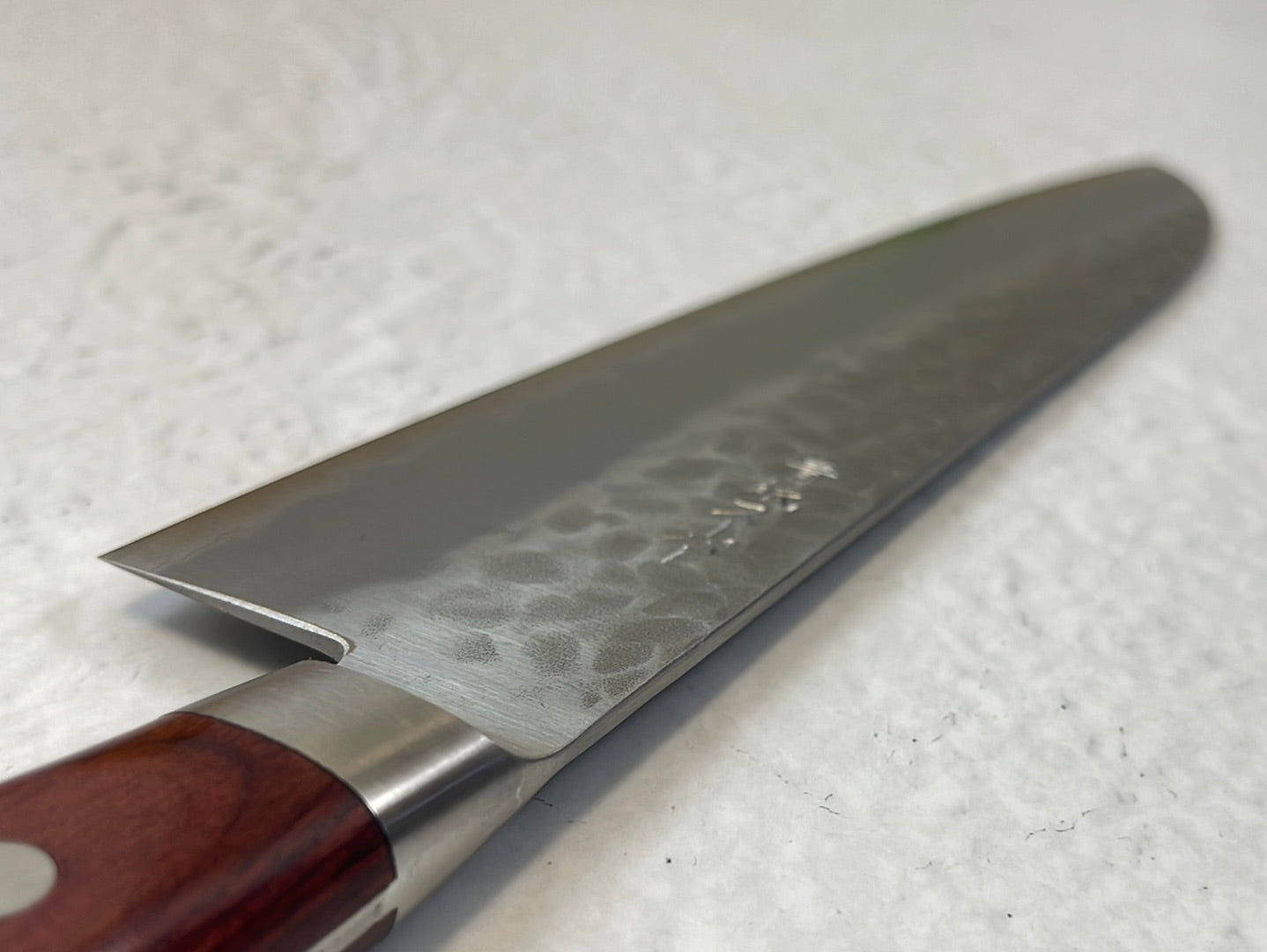 Tsunehisa Aokami Super Santoku 180mm Red Pakka Wood Handle - Made in Japan 🇯🇵