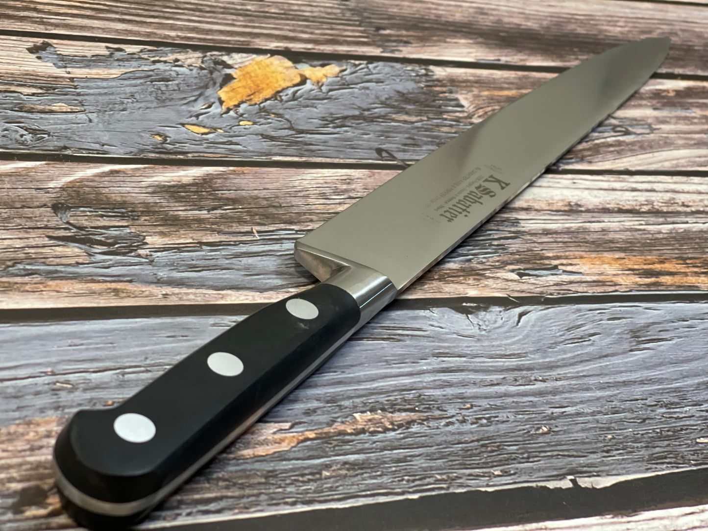 K Sabatier Authentique Slicing Knife 300mm - HIGH CARBON STEEL Made In France