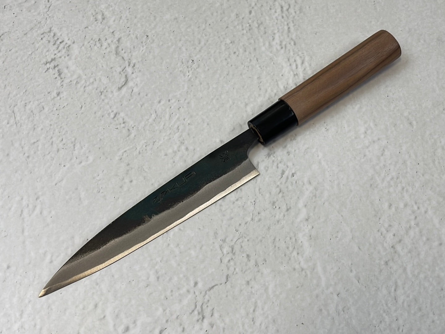 Zakuri Aokami Steel Kuro Petty Knife 150mm - Made in Tosa 🇯🇵 Japan