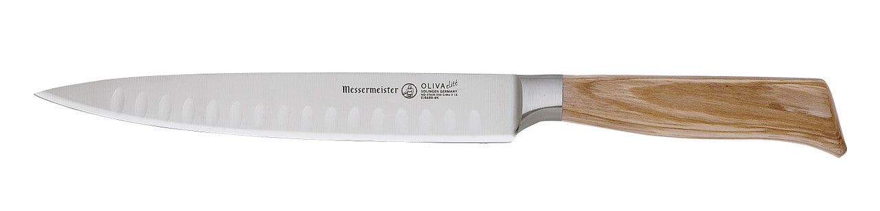 MESSERMEISTER Oliva Elité 2 Piece Carving Set | Olive Wood Handle Made in Germany