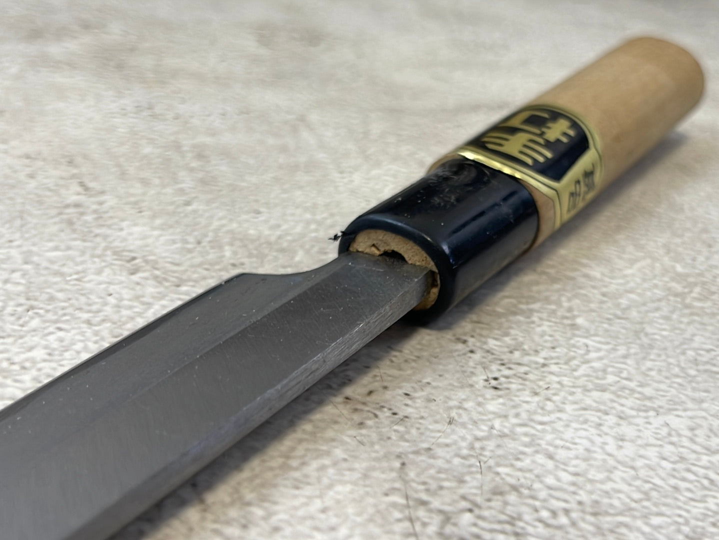Vintage Japanese Yanagiba Knife 200mm Carbon Steel Made in Japan 1093