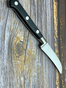 K Sabatier Authentique Curbed Paring Knife 8cm - High Carbon Steel