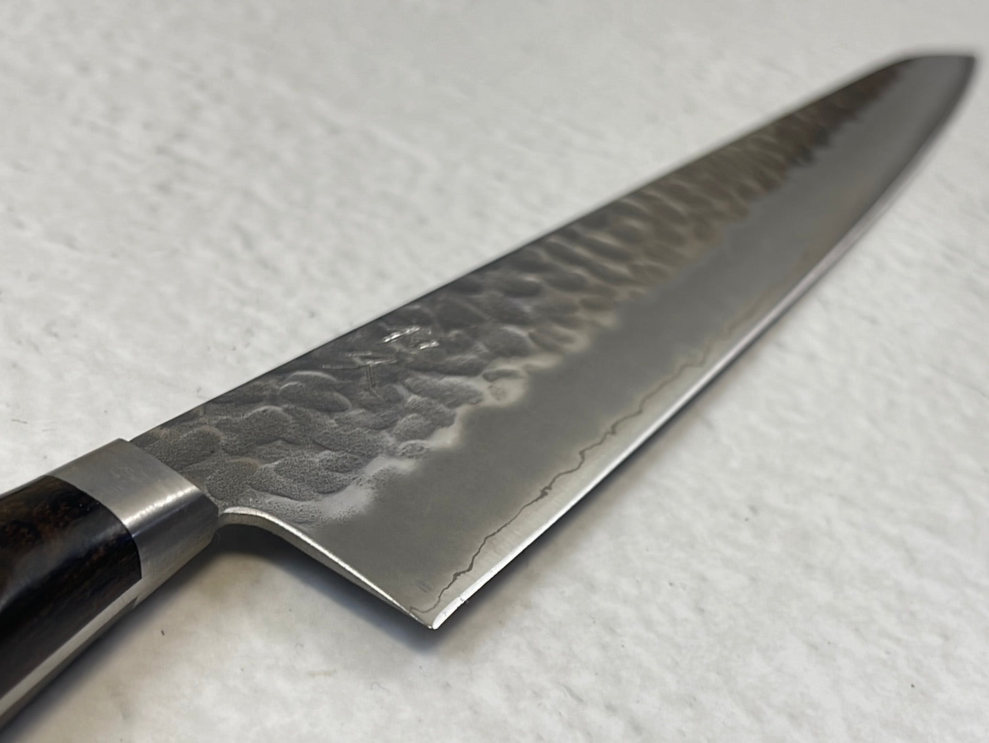 Tsunehisa AUS-8 Tsuchime Sujihiki Knife 270mm Brown Pakka Wood - Made in Japan 🇯🇵