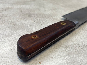 Vintage Japanese Suji Knife 240mm Carbon Steel Made in Japan 🇯🇵 1159