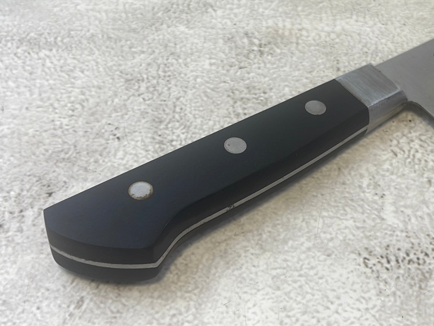 Vintage Japanese Santoku Knife 160mm Made in Japan 🇯🇵 High Carbon Steel 1109