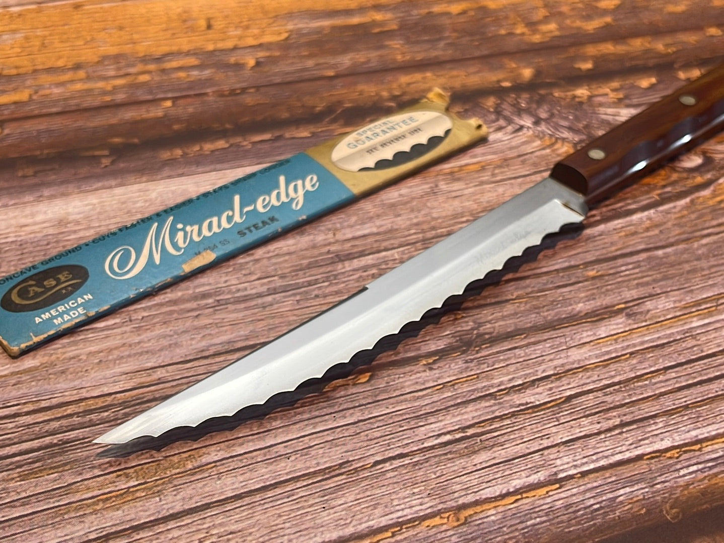 Vintage Case XX Steak Knife 120mm - Stainless STEEL Made In USA 🇺🇸 726
