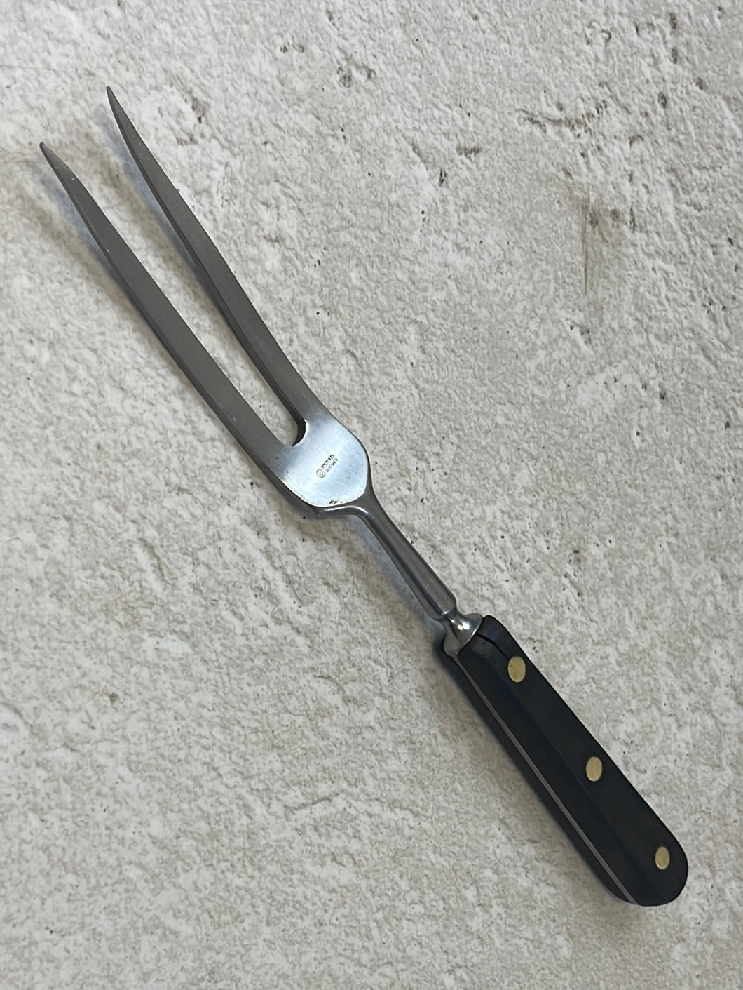 Vintage Wusthof curved Fork 150mm High Carbon Steel Made in Germany 🇩🇪 975