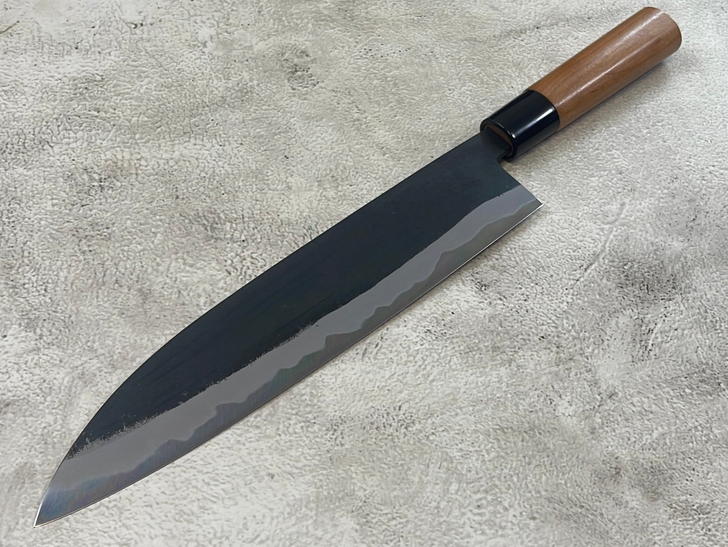 Hinokuni Shirogami #1 Gyuto Knife 240mm Cherry Wood Handle - Made in Japan 🇯🇵