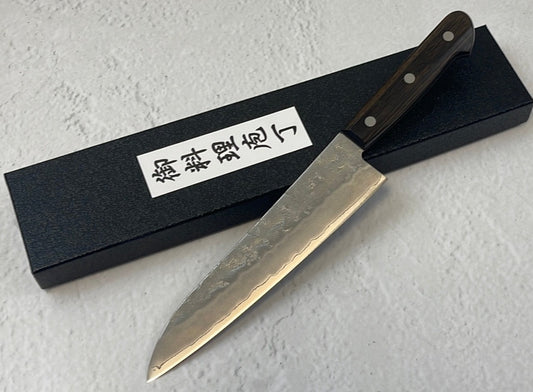 Tsunehisa G3 Nashiji Brown Gyuto 180mm - Made in Japan 🇯🇵