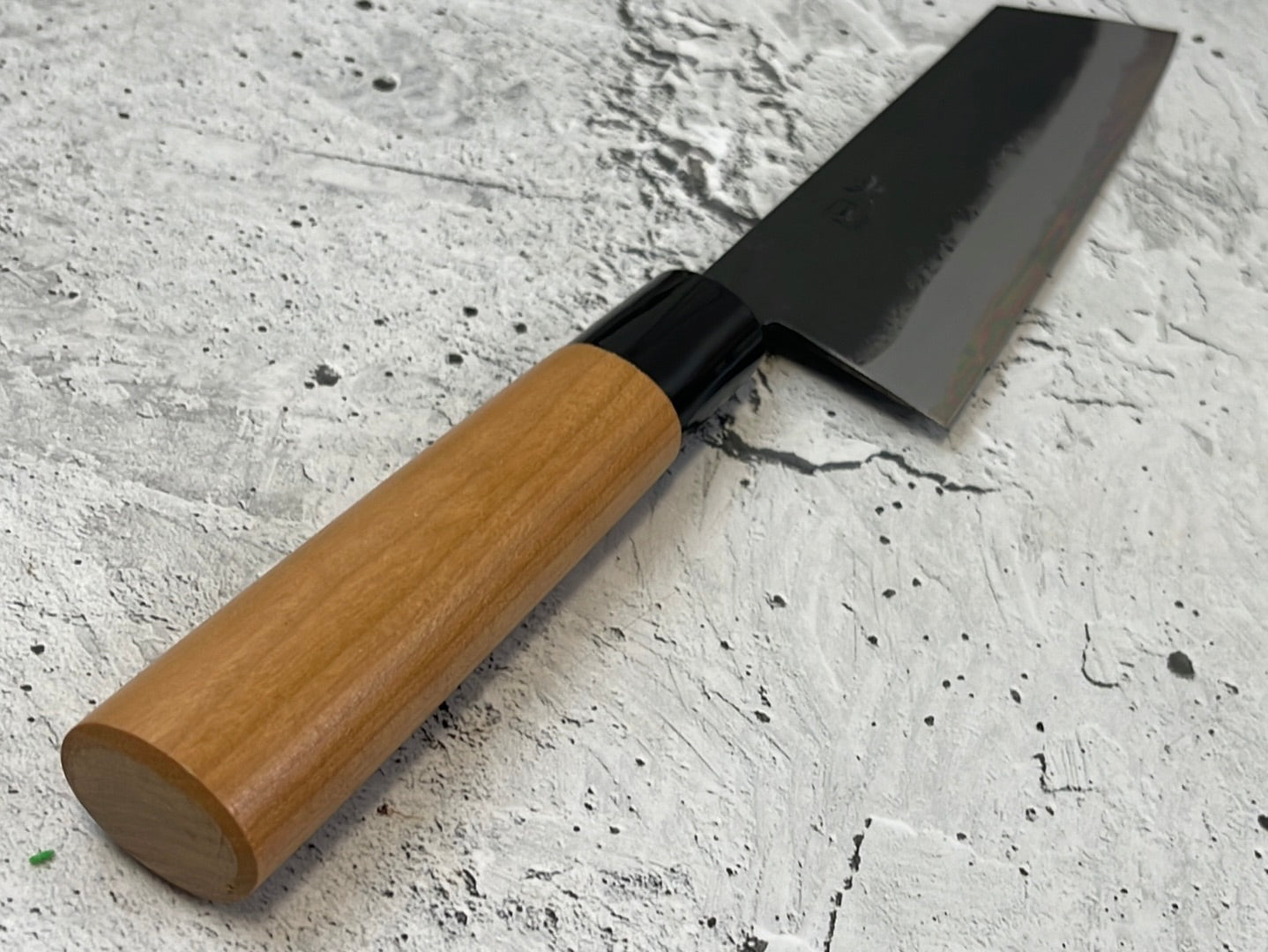 Hinokuni Shirogami #1 Bunka Knife 180mm Cherry Wood Handle - Made in Japan 🇯🇵
