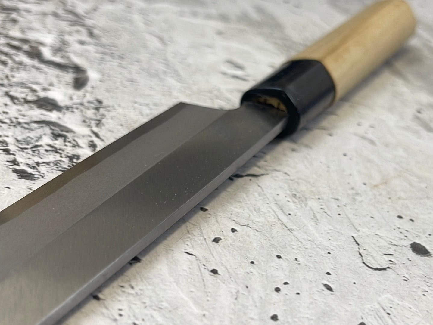Vintage Japanese Yanagiba Knife 200mm Carbon Steel Made in Japan 845