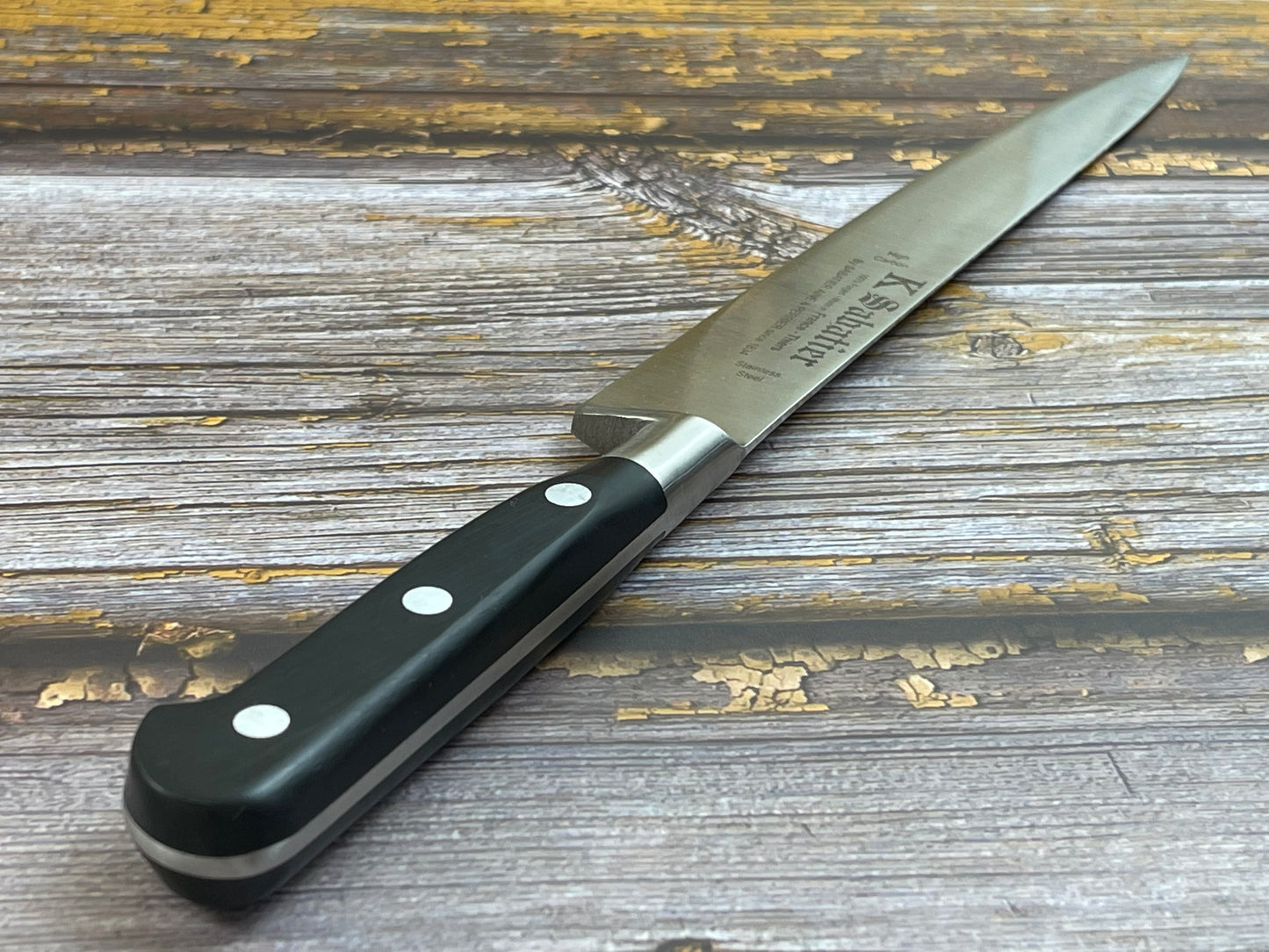 K Sabatier Authentique Flexible Fillet Knife 200mm - HIGH CARBON STEEL Made In France