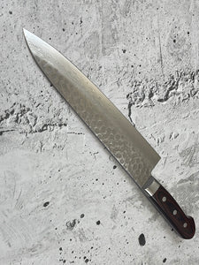 Tsunehisa VG10 Brown Pakka Gyuto Knife 240mm - Made in Japan 🇯🇵