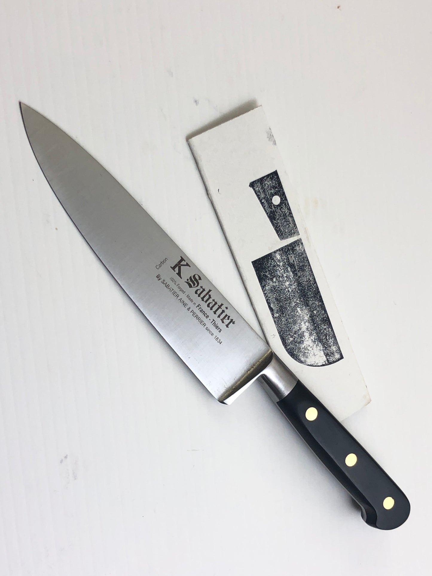 K Sabatier Cooking Knife 150mm - CARBON STEEL Made In France