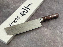 Load image into Gallery viewer, Tsunehisa ZA18 Nakiri Knife 160mm Pakka Wood Handle - Made in Japan 🇯🇵