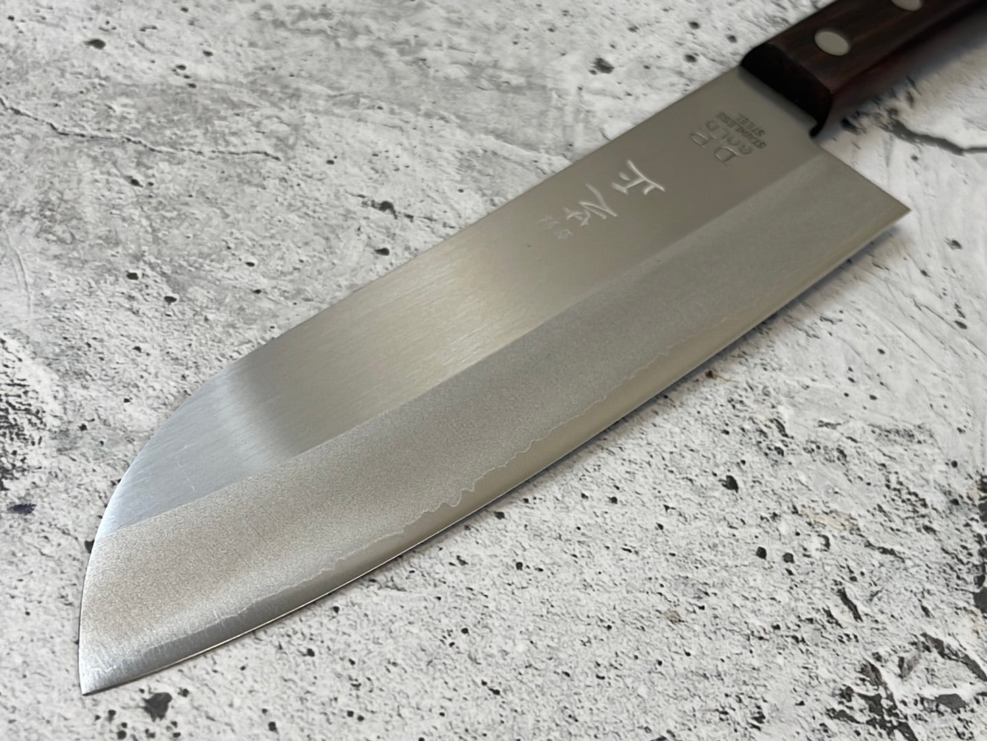 Shibamassa V5 Stainless Santoku Knife 170mm - Made in Japan 🇯🇵