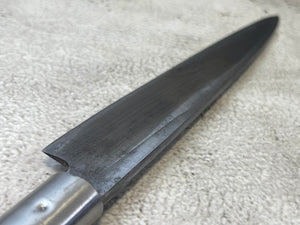 Vintage Japanese Yanagiba Knife 190mm Made in Japan 🇯🇵 Carbon Steel 1049