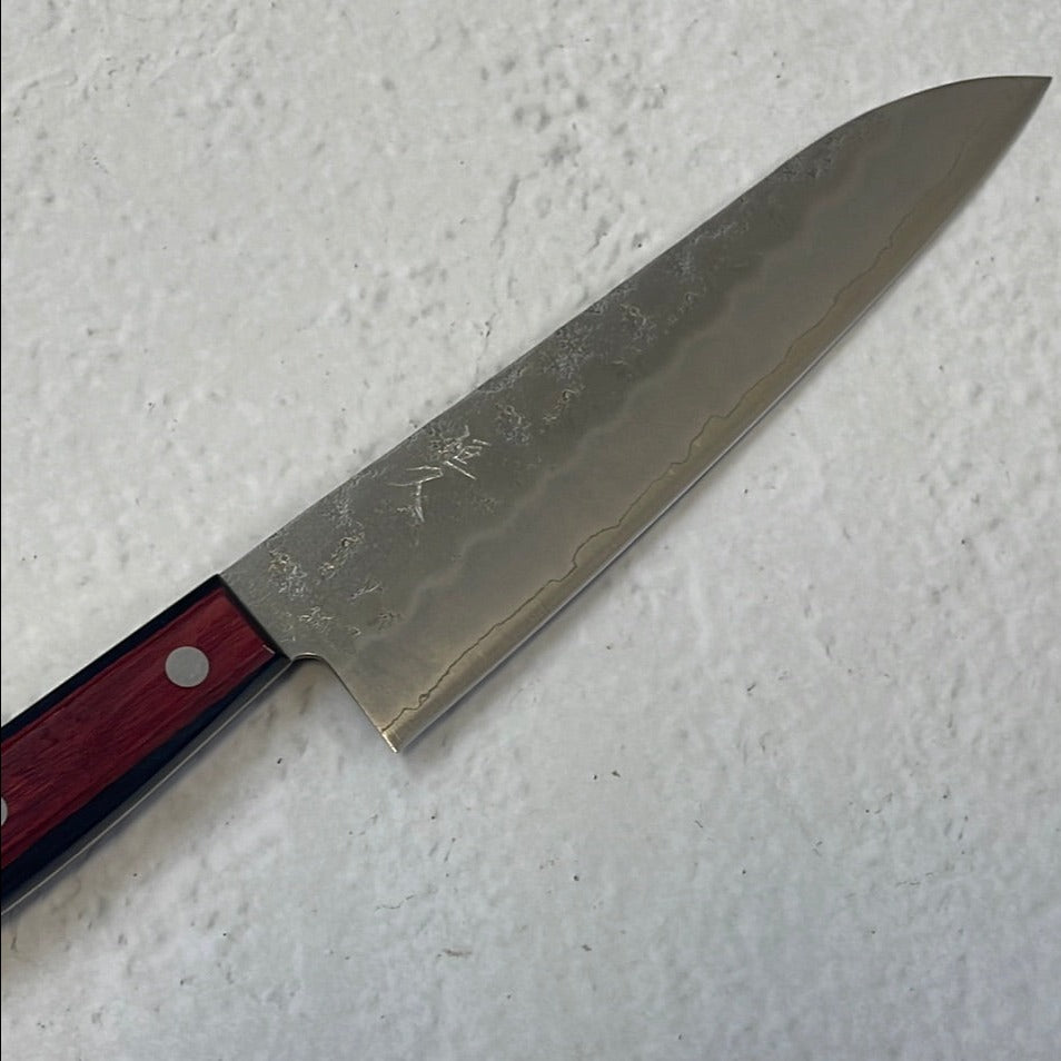 Tsunehisa G3 Nashiji Red Gyuto 180mm - Made in Japan 🇯🇵