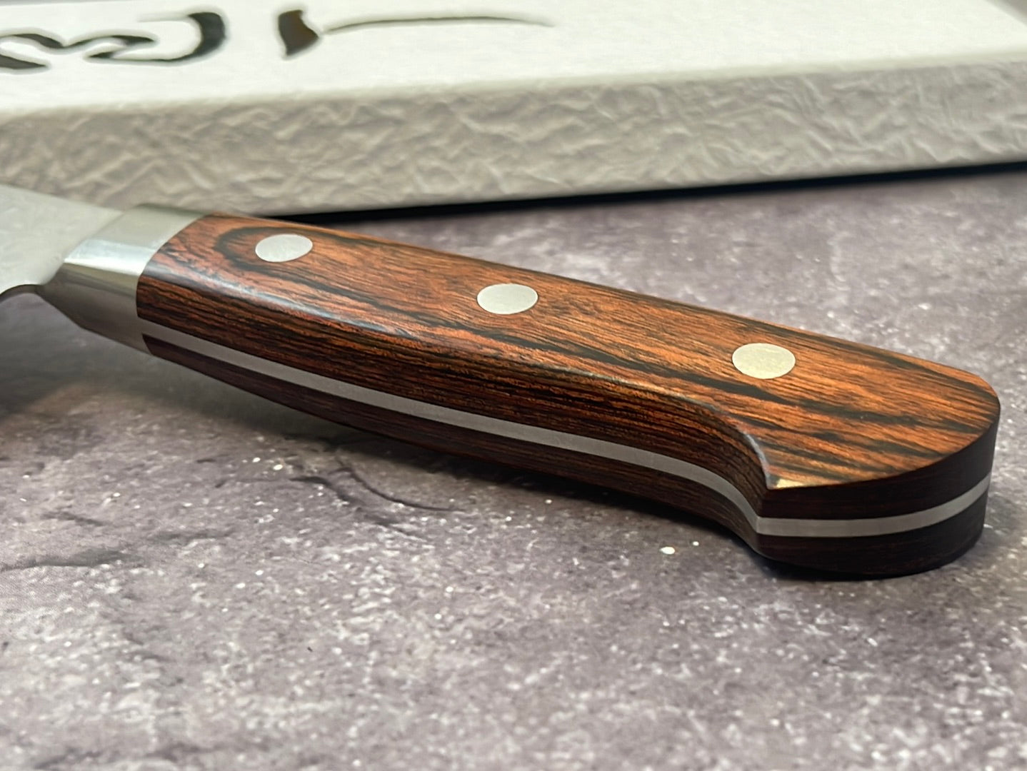 Tsunehisa ZA18 Nakiri 160mm Pakka Wood Handle Made in Japan 🇯🇵