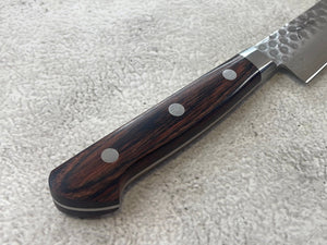 Tsunehisa VG10 Brown Pakka Petty 135mm - Made in Japan 🇯🇵