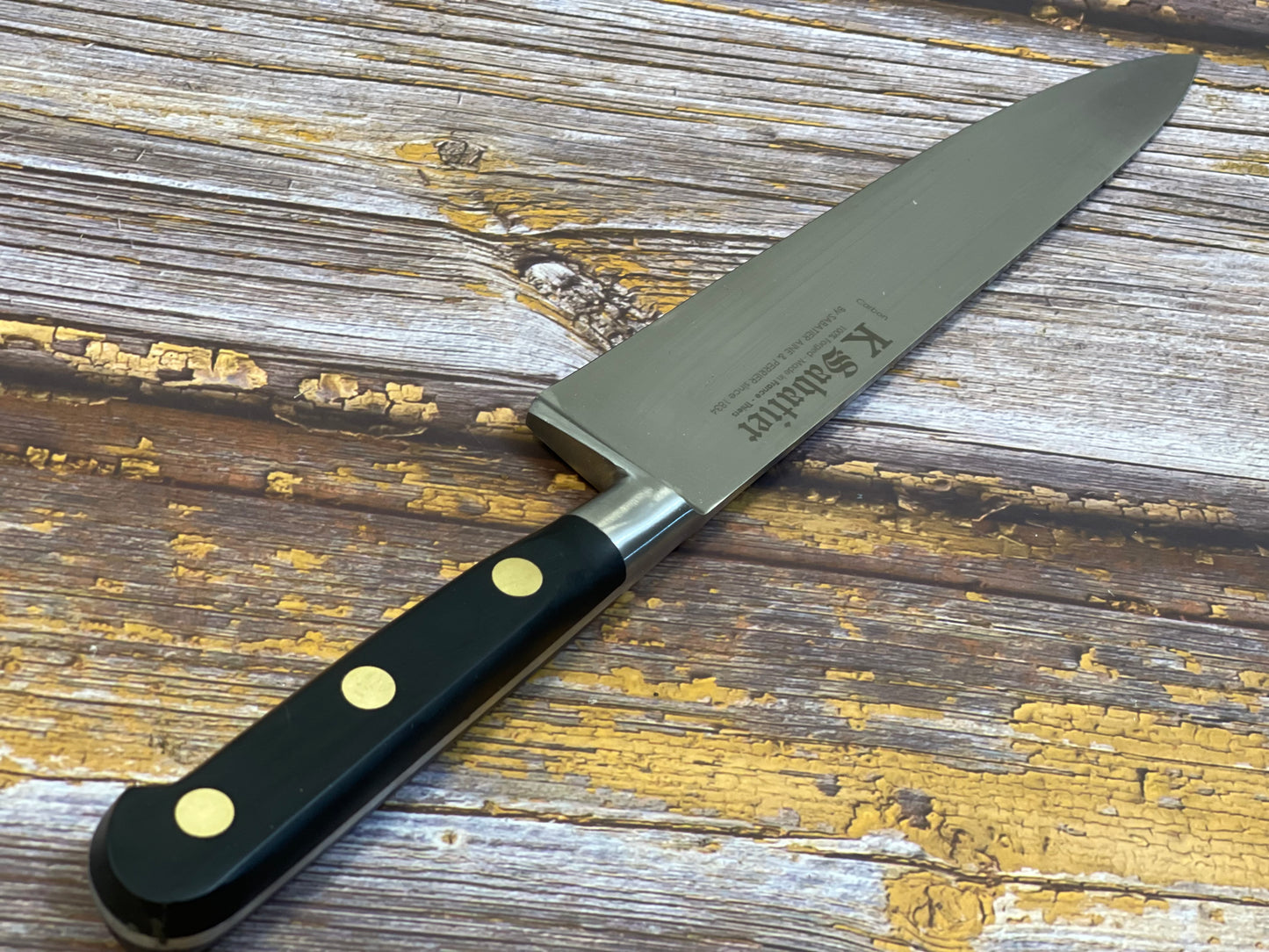 K Sabatier Chef's Knife 200mm - CARBON STEEL Made In France