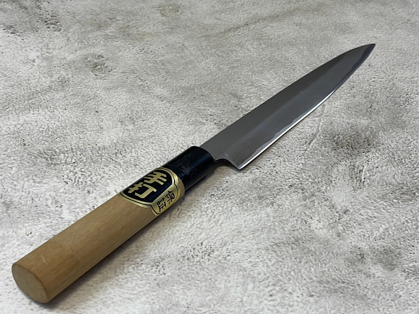 Vintage Japanese Yanagiba Knife 200mm Carbon Steel Made in Japan 1093