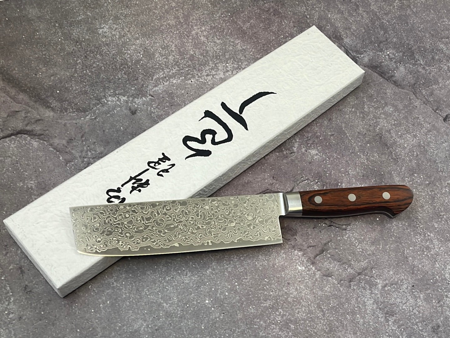 Tsunehisa ZA18 Nakiri 160mm Pakka Wood Handle Made in Japan 🇯🇵