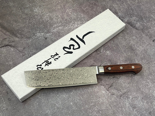 Tsunehisa ZA18 Nakiri 160mm Pakka Wood Handle Made in Japan 🇯🇵