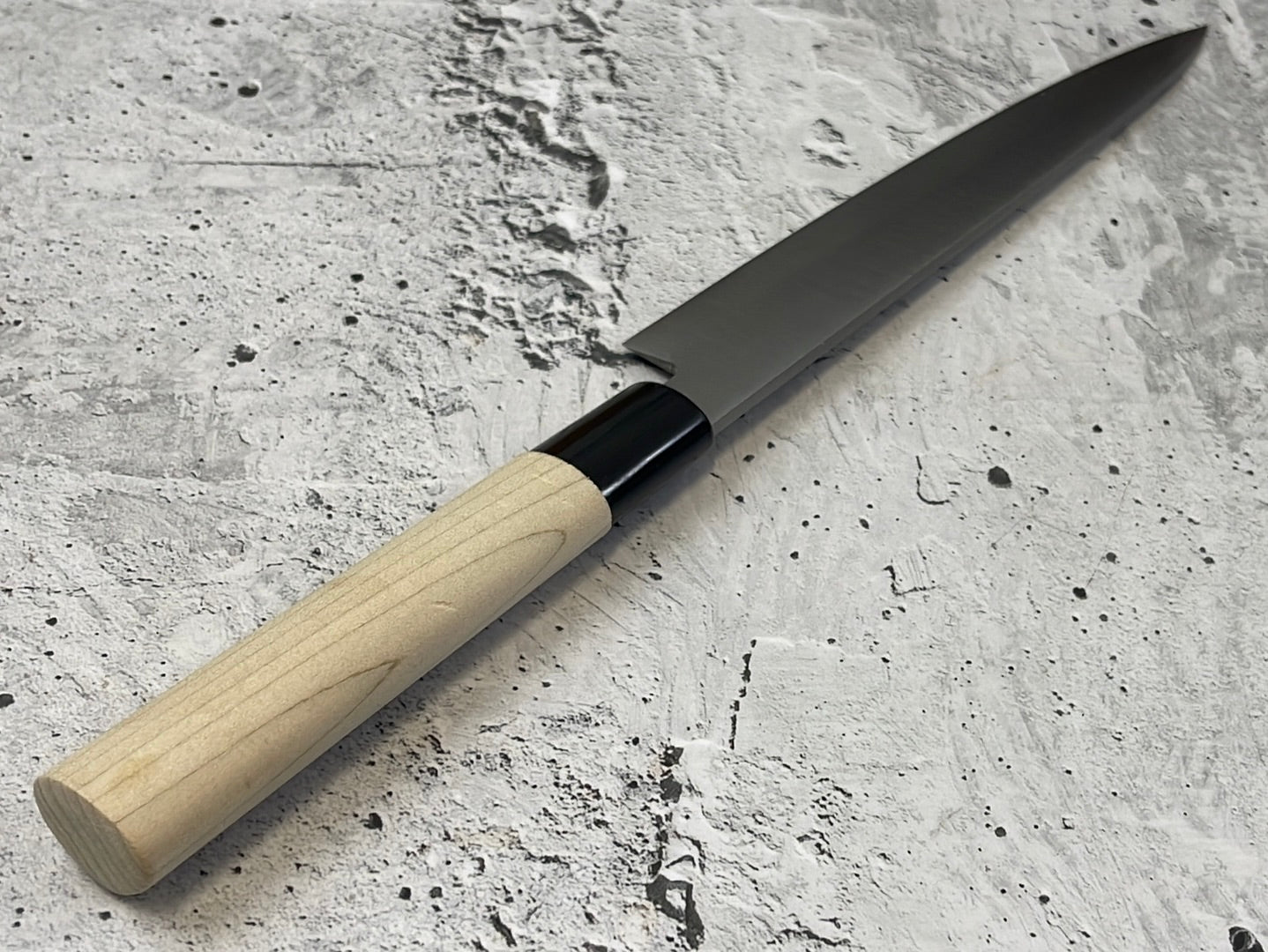 Vintage Japanese Yanagiba Knife 200mm Made in Japan  🇯🇵 Carbon Steel 847