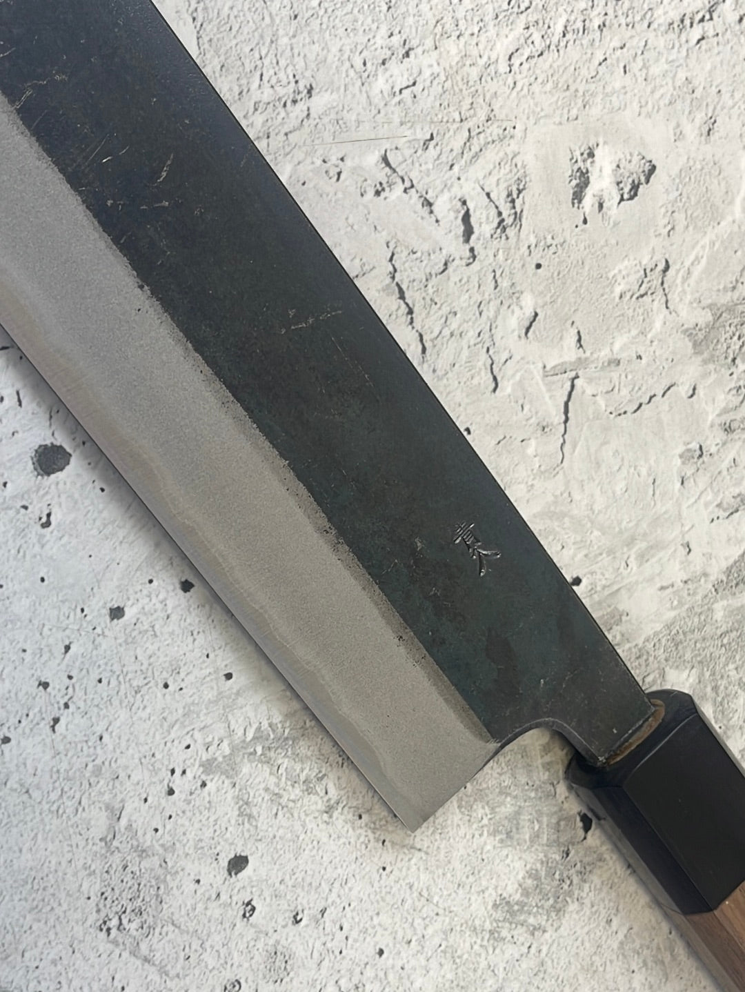 Yoshimune Kurouchi Gyuto 270mm ( 10.6 in) Aogami(Blue) No.2 Double-Bevel