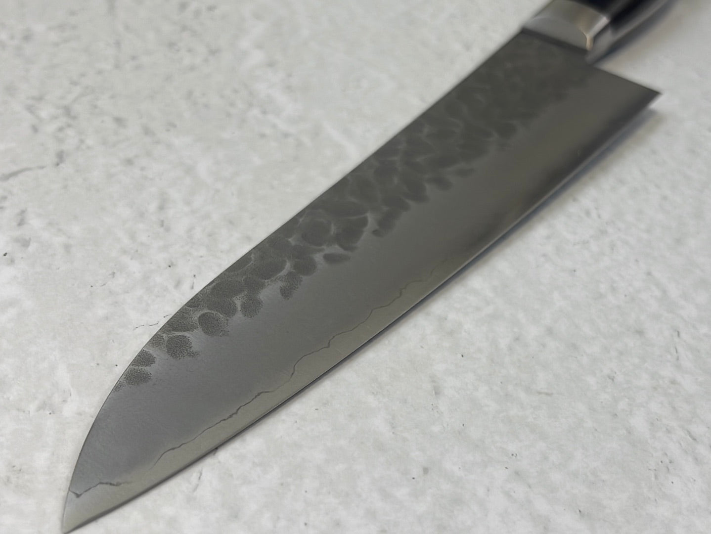 Tsunehisa AUS-8 Tsuchime Gyuto Knife 180mm Brown Pakka Wood - Made in Japan 🇯🇵