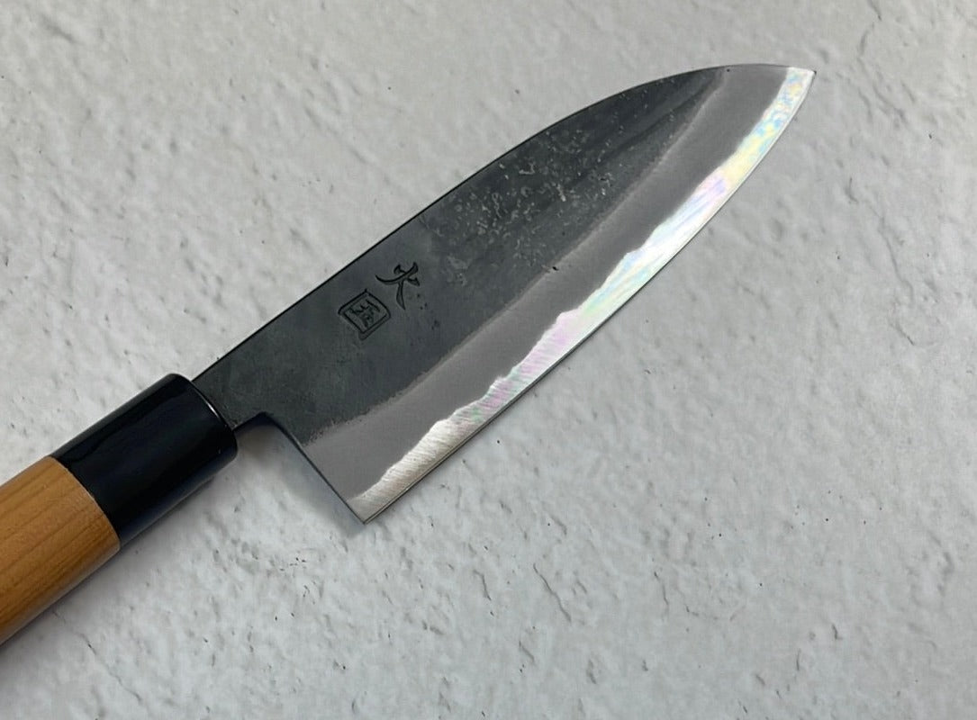 Hinokuni Shirogami #1 Petty Knife 150mm Cherry Wood Handle - Made in Japan 🇯🇵