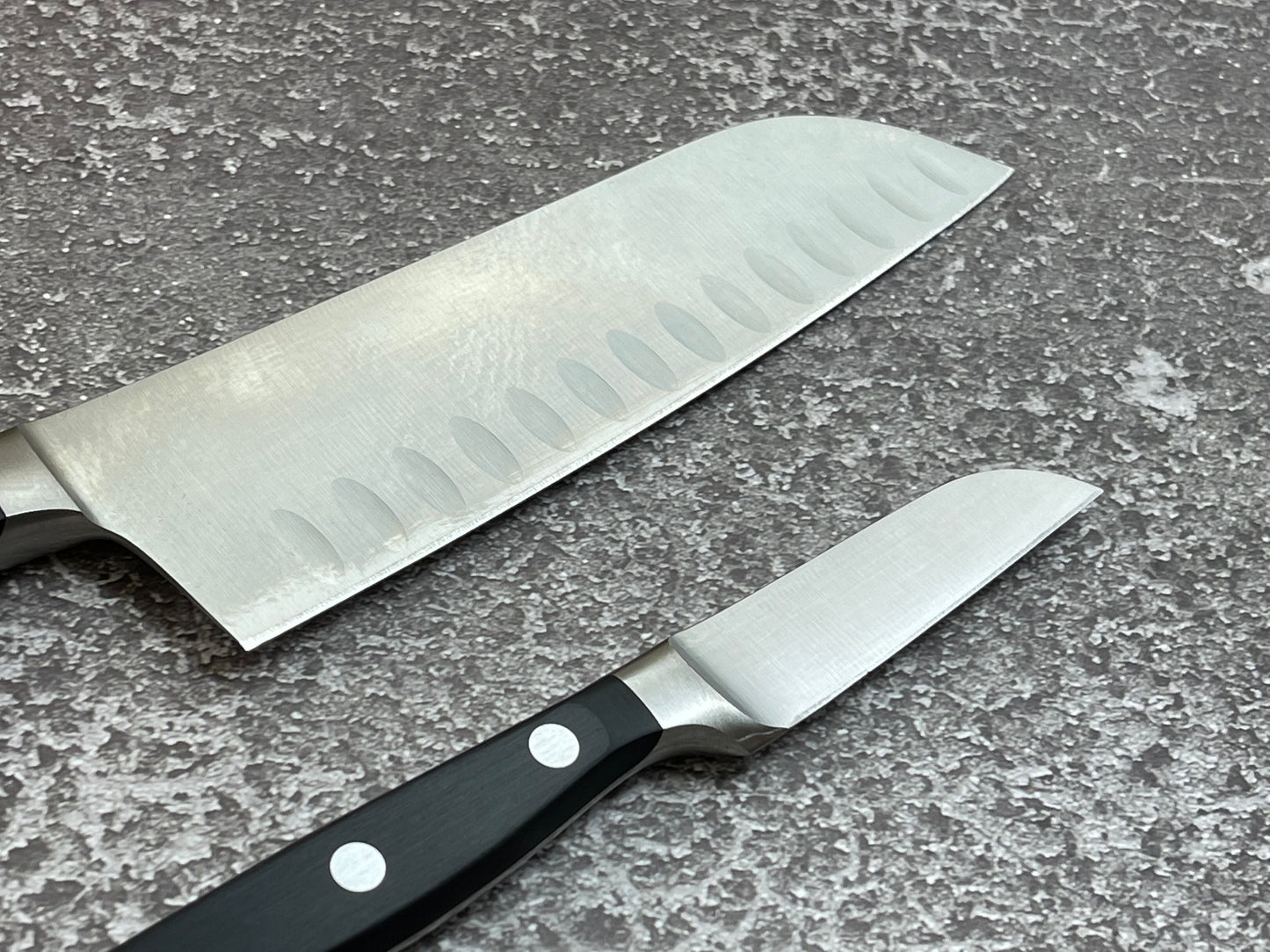 Wüsthof Classic 2-piece Santoku Knife Set