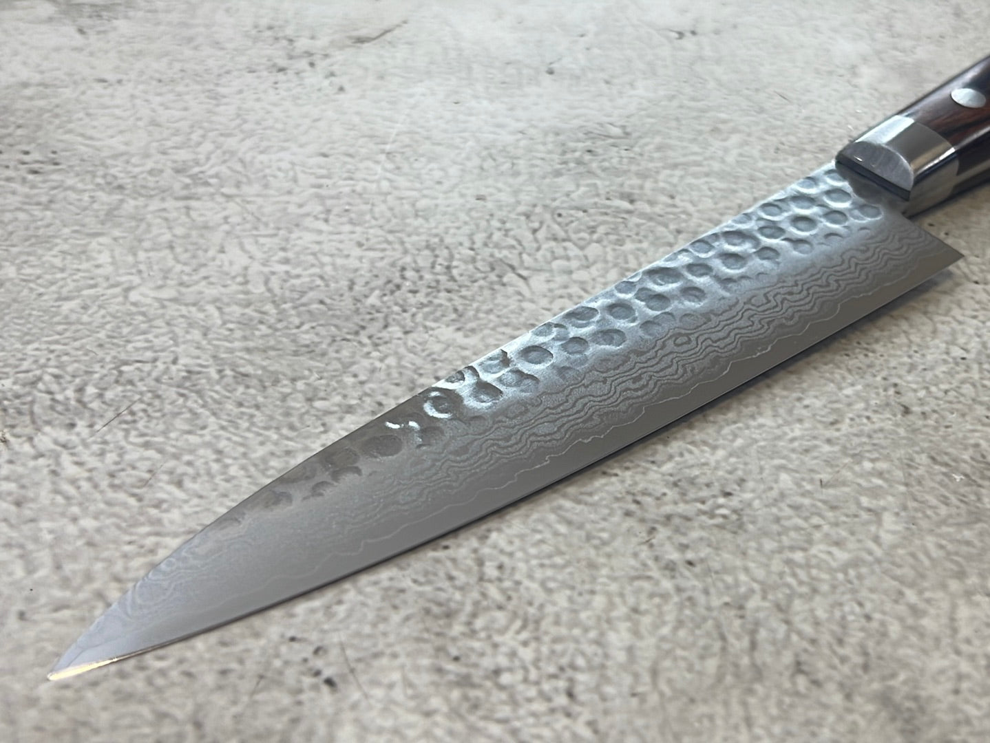 Tsunehisa VG10 Brown Pakka Petty 135mm - Made in Japan 🇯🇵