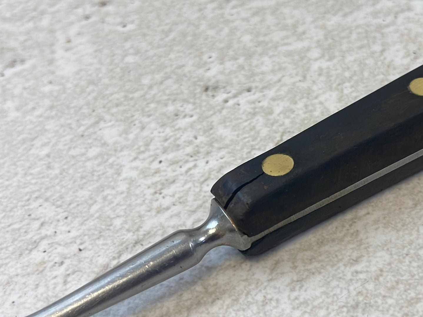 Vintage Wusthof curved Fork 150mm High Carbon Steel Made in Germany 🇩🇪 975