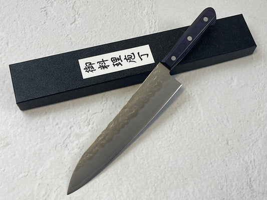 Tsunehisa G3 Nashiji Purple Gyuto 210mm - Made in Japan 🇯🇵