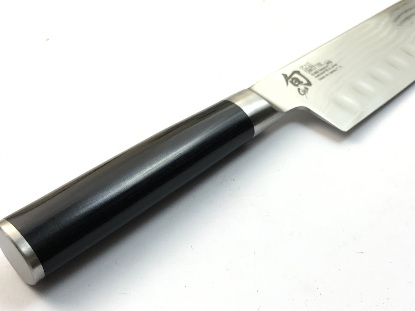 Shun Classic Scalloped Santoku Knife Left Handed 17.8cm