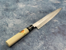 Load image into Gallery viewer, Japanese Blue Steel Tomita Yanagiba Knife 180mm - Made in Sakai 🇯🇵 Japan