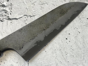 SanMai Santoku 180mm Nashiji Etched, Jatiwood & Rosewood Handle by Kitchen Knives ID