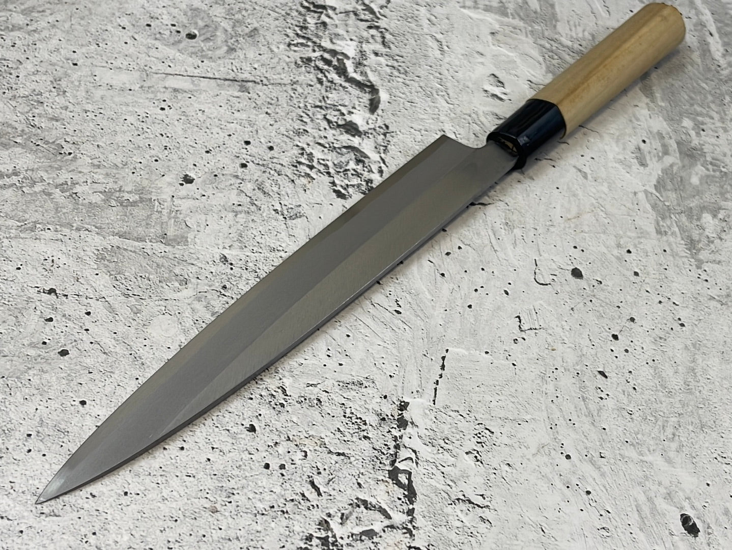 Vintage Japanese Yanagiba Knife 200mm Carbon Steel Made in Japan 845